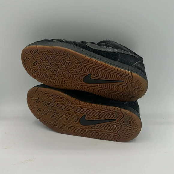 kids black suede & leather Nike Paul Rodriguez shoes size 11C - Picture 5 of 7